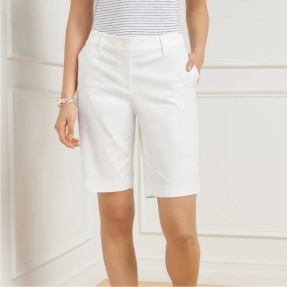 Talbots Pants - Talbots Women's White Bermudas size 4